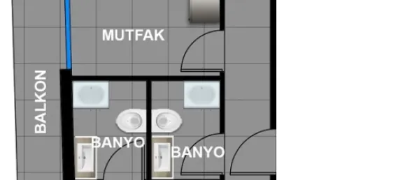 Квартира 2+1 в Мугла, Турция № 33362 12