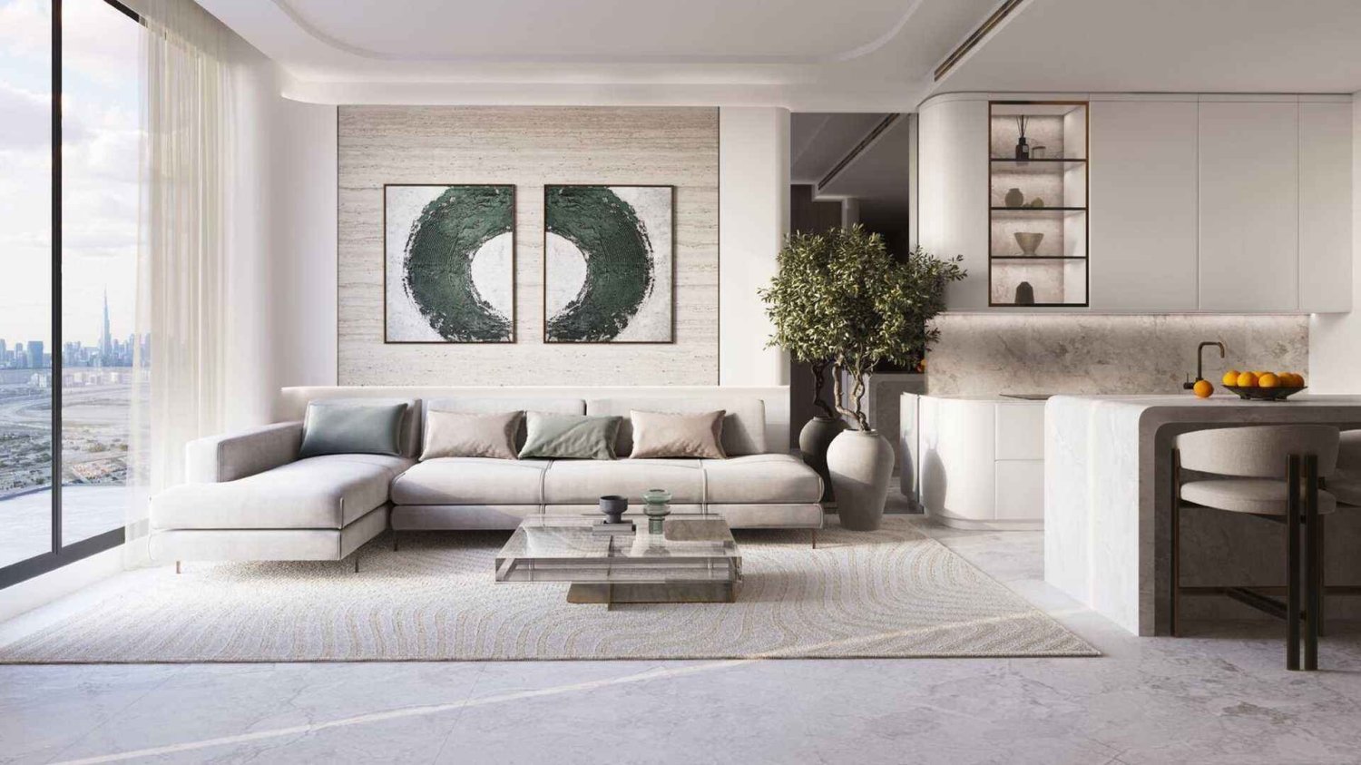 3 Schlafzimmer Wohnung in Al Jaddaf, UAE, Nr. 119391