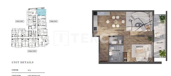 2 dormitorios apartamento en venta en Jumeirah Village Circle, Dubai, UAE № 181373 13