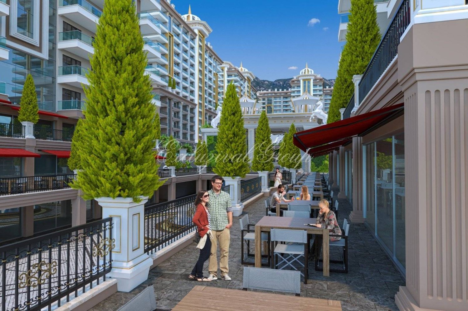 Apartamento de 2 divisões em Alanya, Turkey N.º 28626