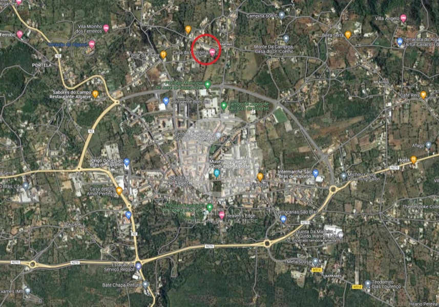 Terrain à Sao Bras de Alportel, Portugal No. 155518