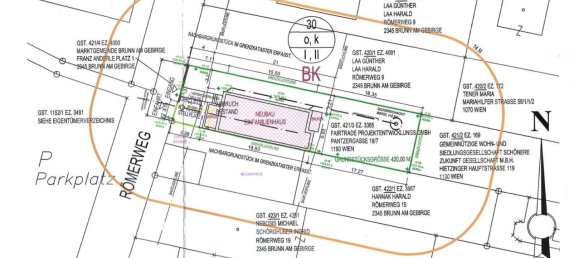 4-Zimmer Grundstück in Brunn am Gebirge, Austria, Nr. 46440 13