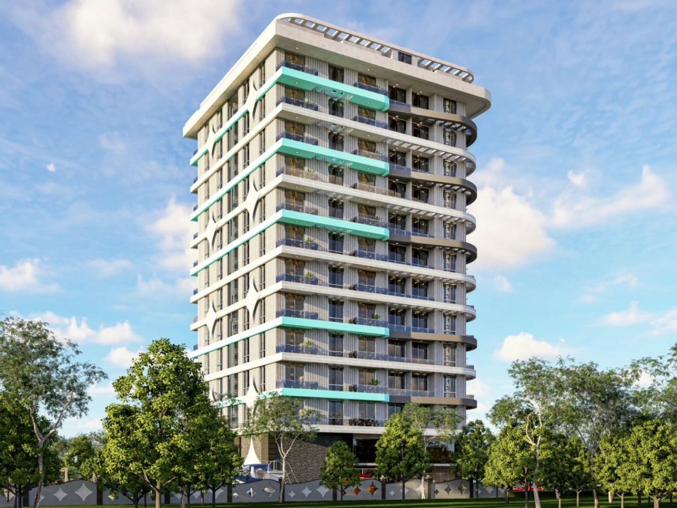 Apartamento de 1+1 en Mahmutlar, Turkey No. 12785