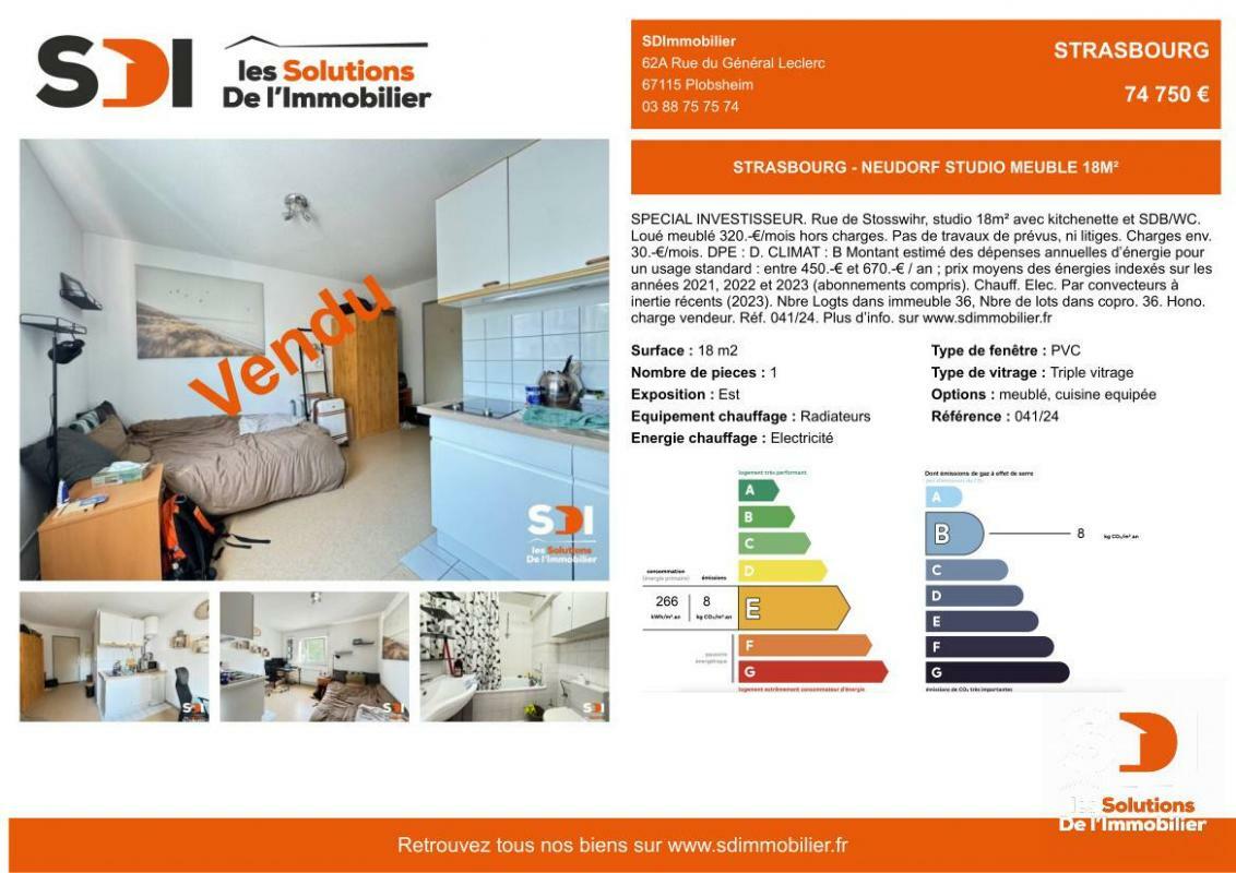 Studio in Strasbourg, France, Nr. 152926