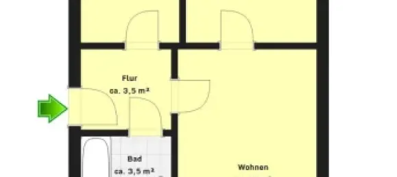 2 chambres Appartement à Hellersdorf, Germany No. 37432 14