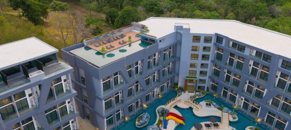 Кондоминиум с 1 спальней в Utopia Loft, Пхукет, Таиланд № 29414 8