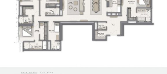 Penthouse T4 em Downtown Dubai (Downtown Burj Dubai), UAE N.º 3320 28