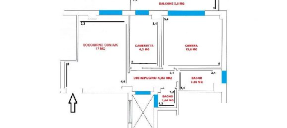 3 rooms Apartment in Nettuno, Italy No. 15143 22