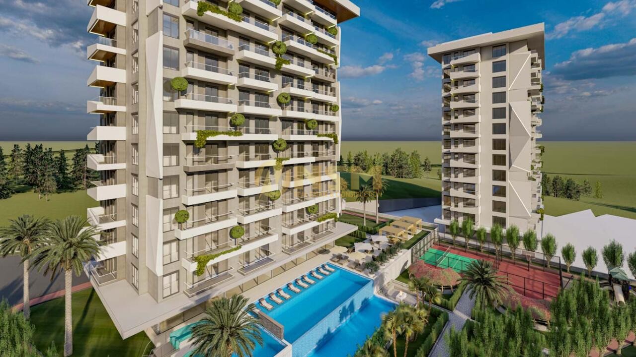 Wohnung 1+1 in Alanya, Turkey, Nr. 17322