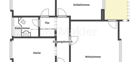 2 Schlafzimmer Wohnung in Münster, Germany, Nr. 39384 9