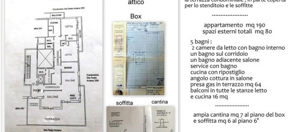 2 chambres Penthouse à Rome, Italy No. 251752 3