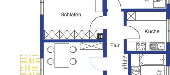 Квартира с 2 спальнями в Boblingen, Германия № 275092 10