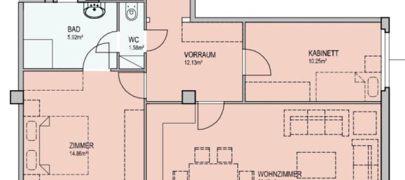 3 rooms Apartment in Vienna, Austria No. 111199 15