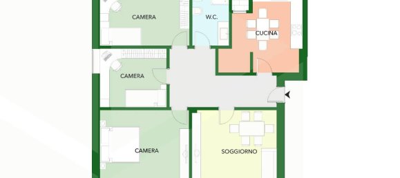 4 rooms Apartment in Matera, Italy No. 24729 2