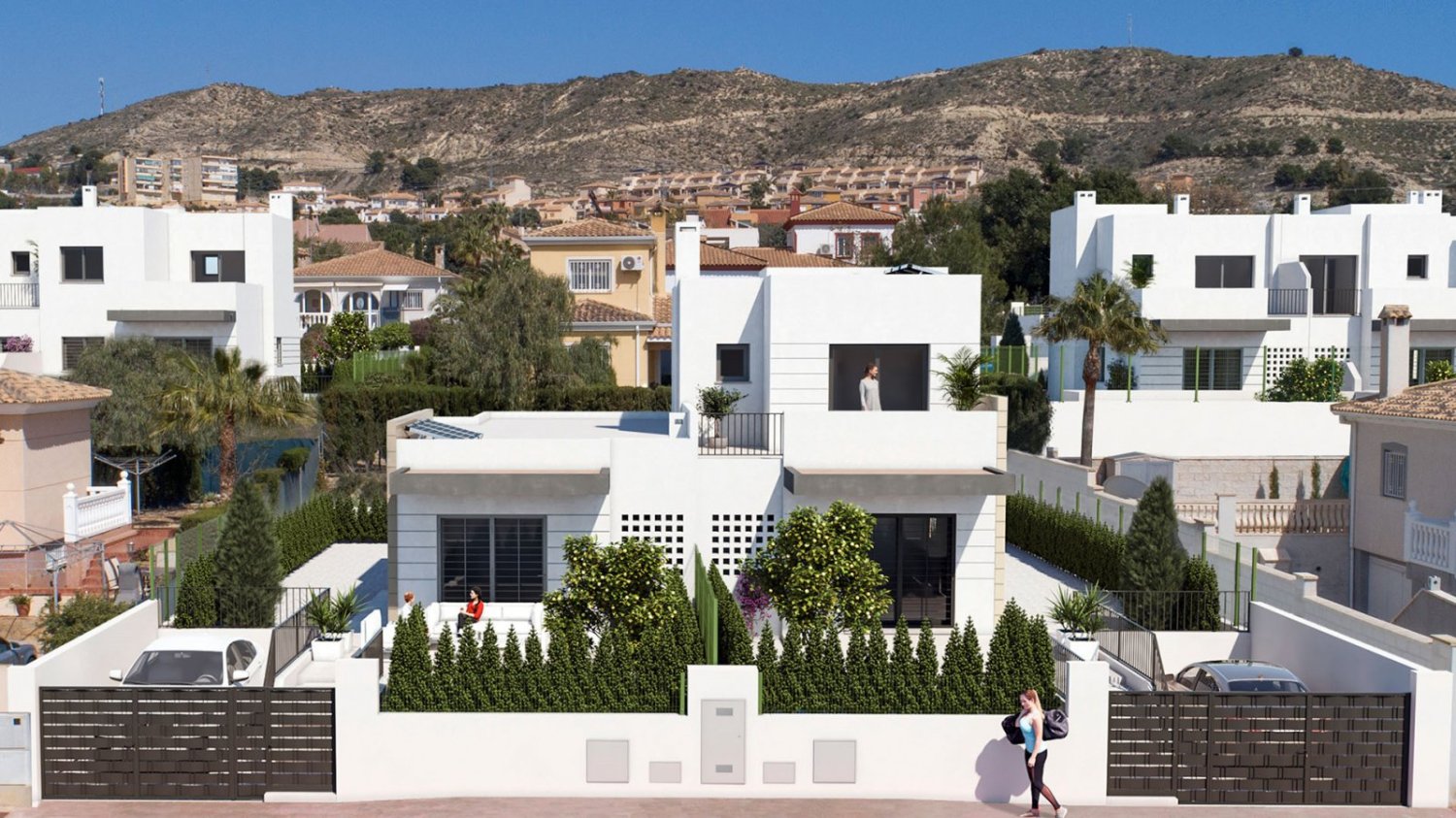 3 bedrooms Townhouse in Busot, Spain No. 286221