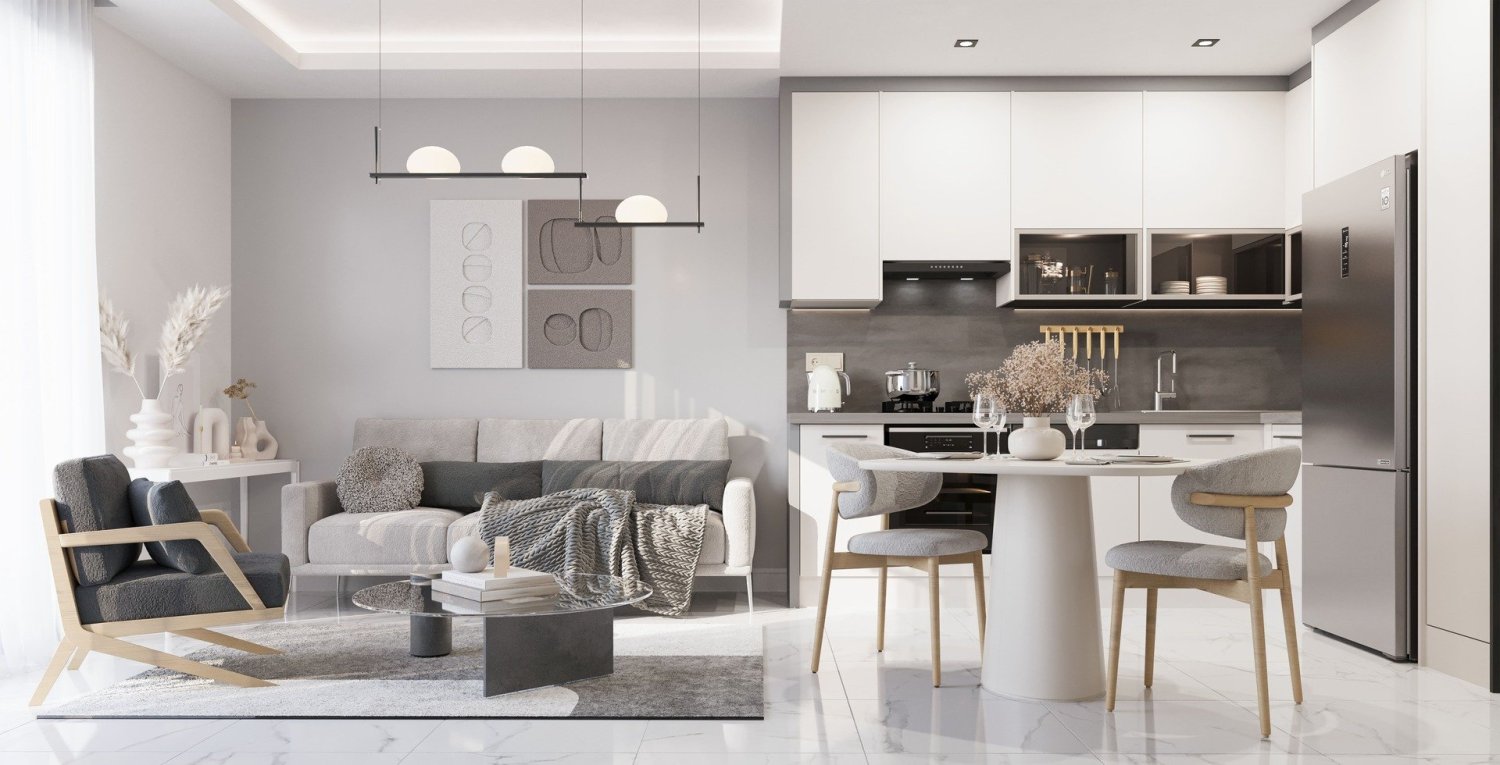 Apartamento de 1+1 en Naula City 3, Alanya, Turkey No. 40243