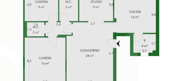 Casa de 5 divisões em Pontedera, Italy N.º 22381 6