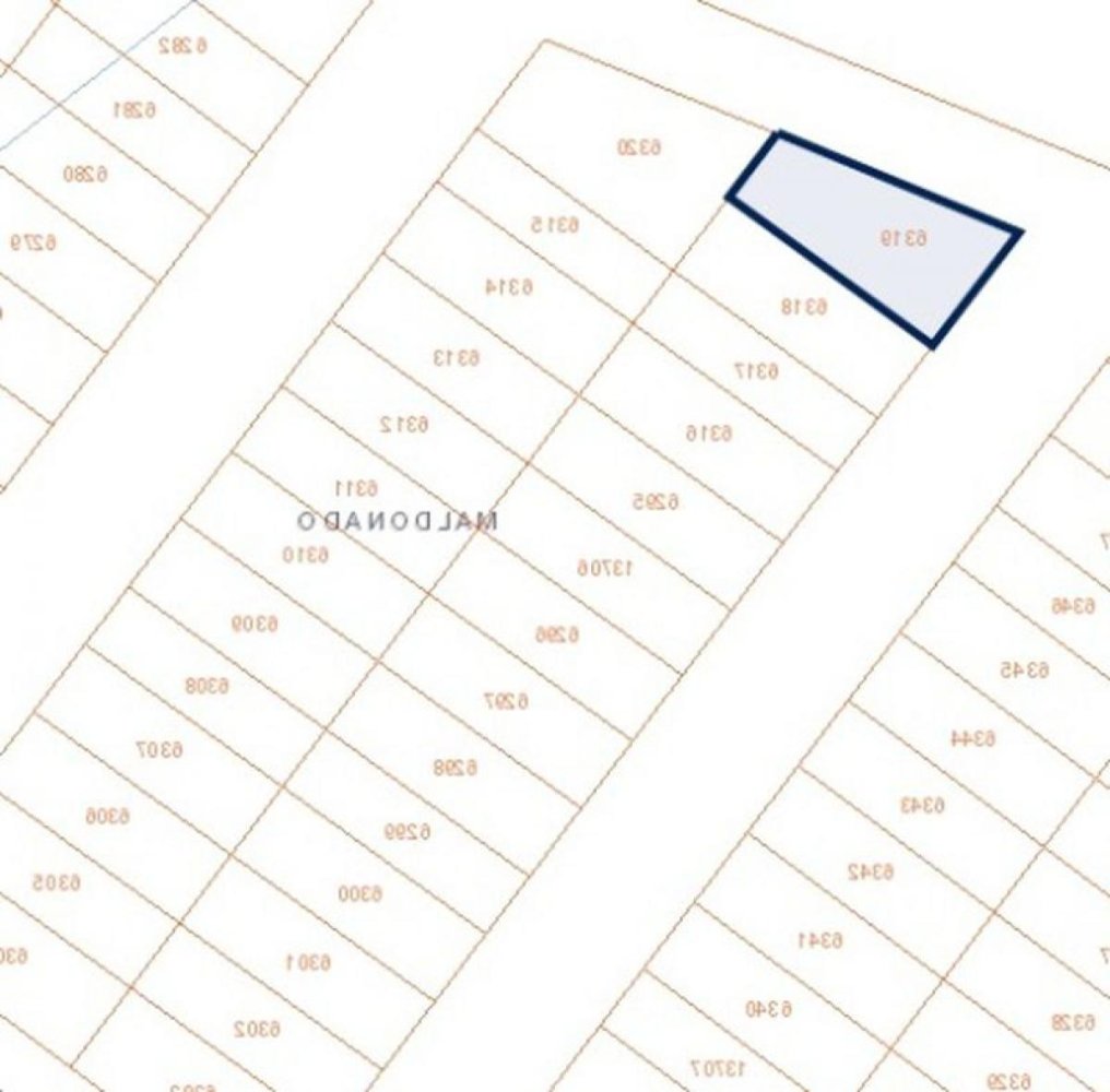  قطعة أرض في Maldonado, Uruguay رقم 14289