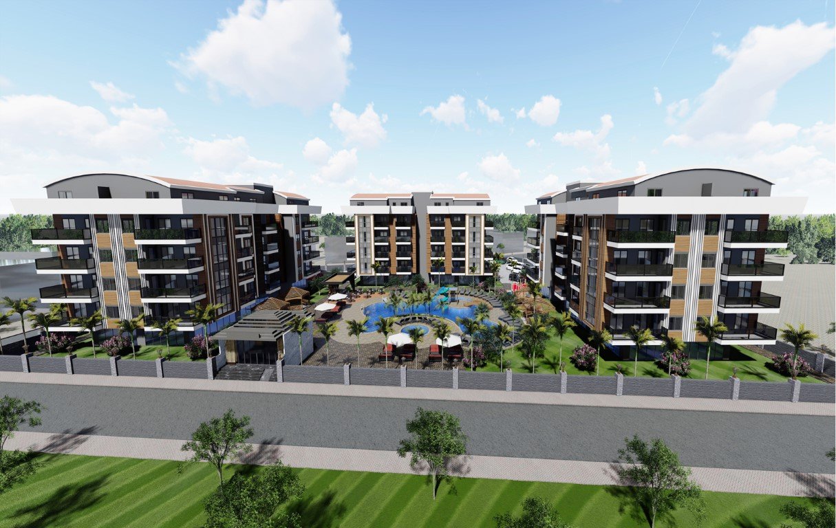 Apartment 1+1 in Alanya, Turkey No. 4416