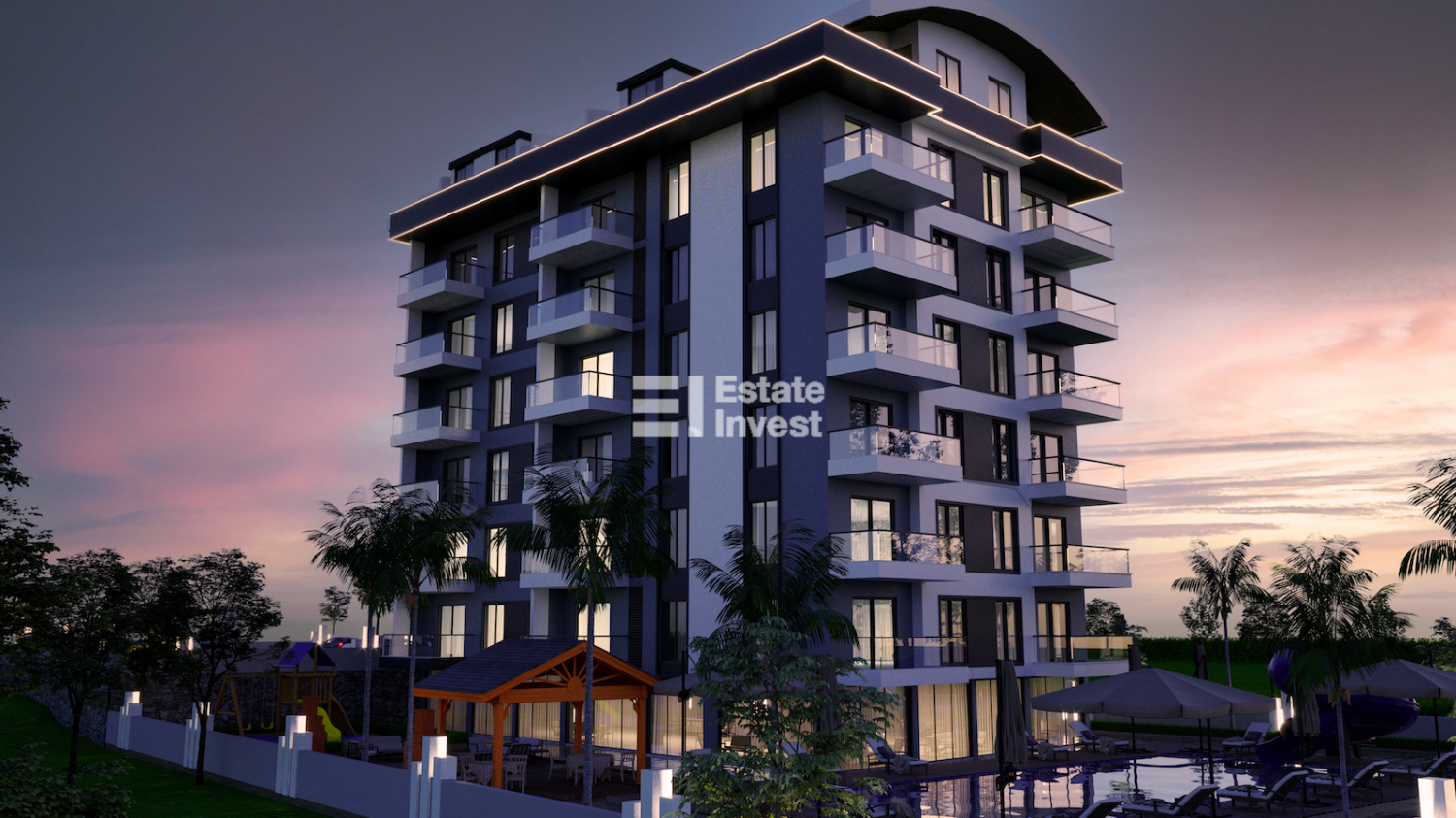 شقة 2+1 في Alanya, Turkey رقم 19765