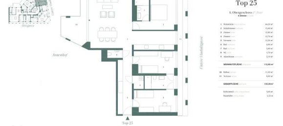 4-Zimmer Wohnung in Wien, Austria, Nr. 151329 13