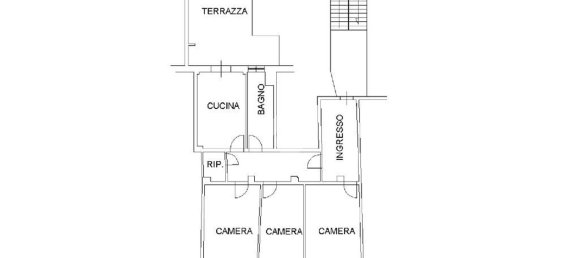 3 rooms Apartment in Parma, Italy No. 284223 22