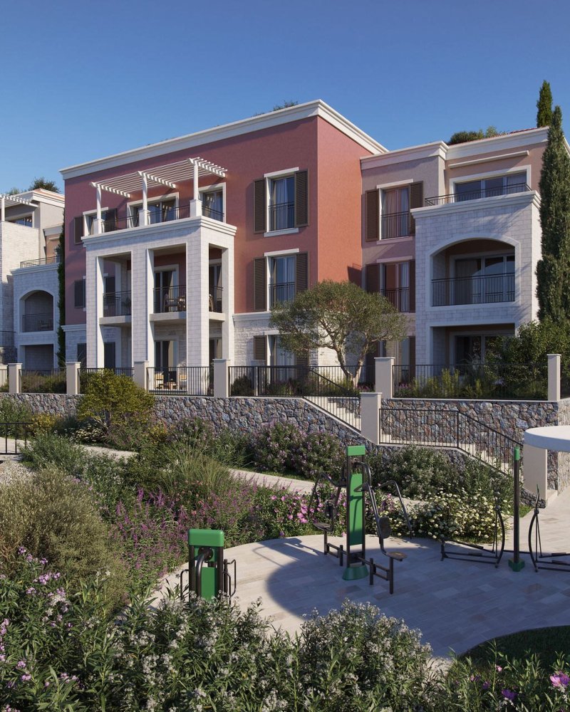 3 bedrooms Apartment in Tivat, Montenegro No. 1861