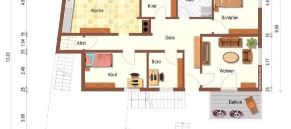 3 غرف نوم شقة في Karlsruhe, Germany رقم 358320 8