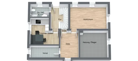 4 Schlafzimmer Haus in Kempten, Germany, Nr. 319501 5