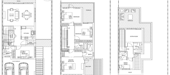 5 غرف نوم تاون هاوس في Damac Lagoons, UAE رقم 38408 12