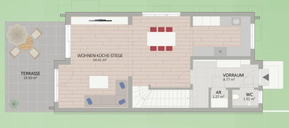 Дом с 4 комнатами в Лизинг, Австрия № 172593 2