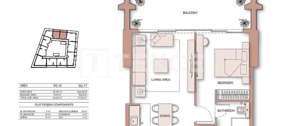 2 dormitorios apartamento en venta en Dubai, UAE № 109934 13
