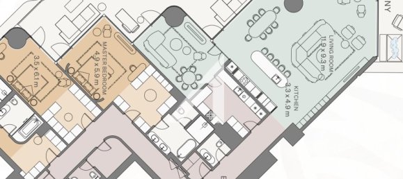 3 Schlafzimmer Wohnung in Dubai, UAE, Nr. 55995 2