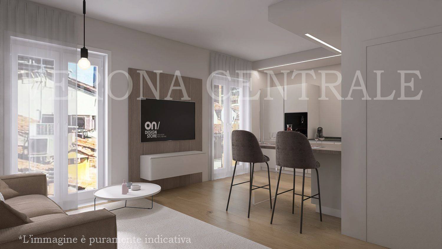 1 غرف نوم شقة في Verona, Italy رقم 289584