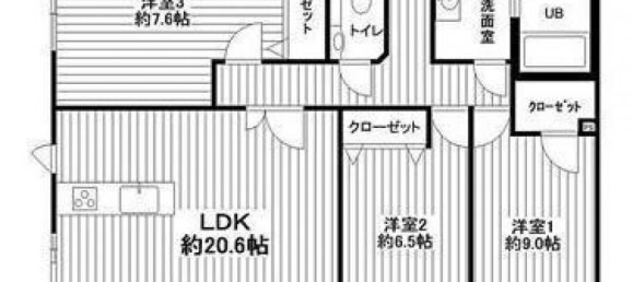 3 غرف نوم شقة في Hyogo, Japan رقم 3244 2