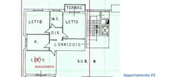 3 rooms Apartment in Costa di Mezzate, Italy No. 211612 11