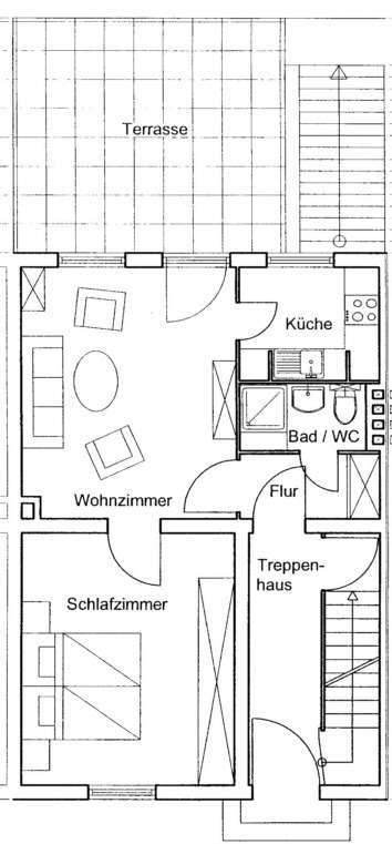 1 Schlafzimmer Wohnung in Kiel, Germany, Nr. 82671