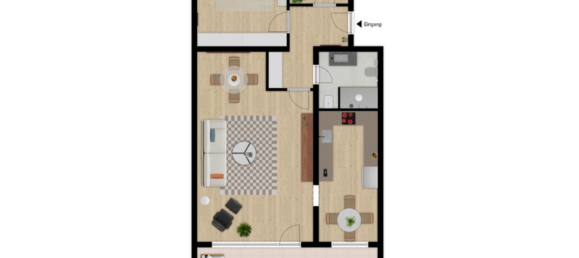 2 Schlafzimmer Wohnung in Recklinghausen, Germany, Nr. 333390 14