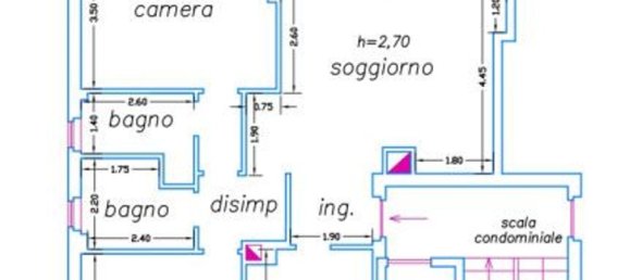 Квартира с 3 спальнями в Фолиньо, Италия № 324804 21