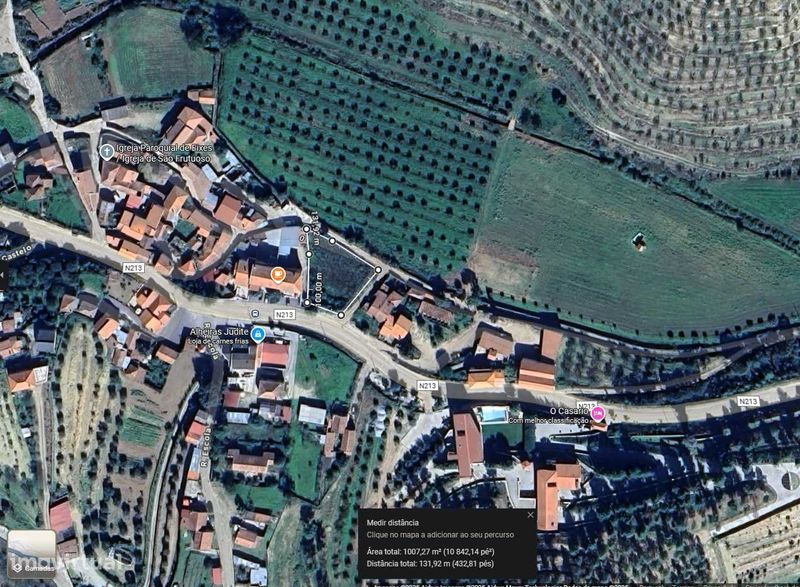 1000m² Land in Mirandela, Portugal No. 274043