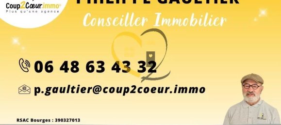 Casa de 3 divisões em Vierzon, France N.º 77879 10