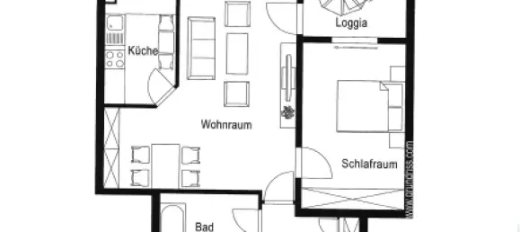 1 غرف نوم شقة في Neuss, Germany رقم 295505 15