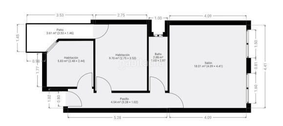 Apartamento de 2 dormitorios en Horta-Guinardó, Spain No. 165045 19