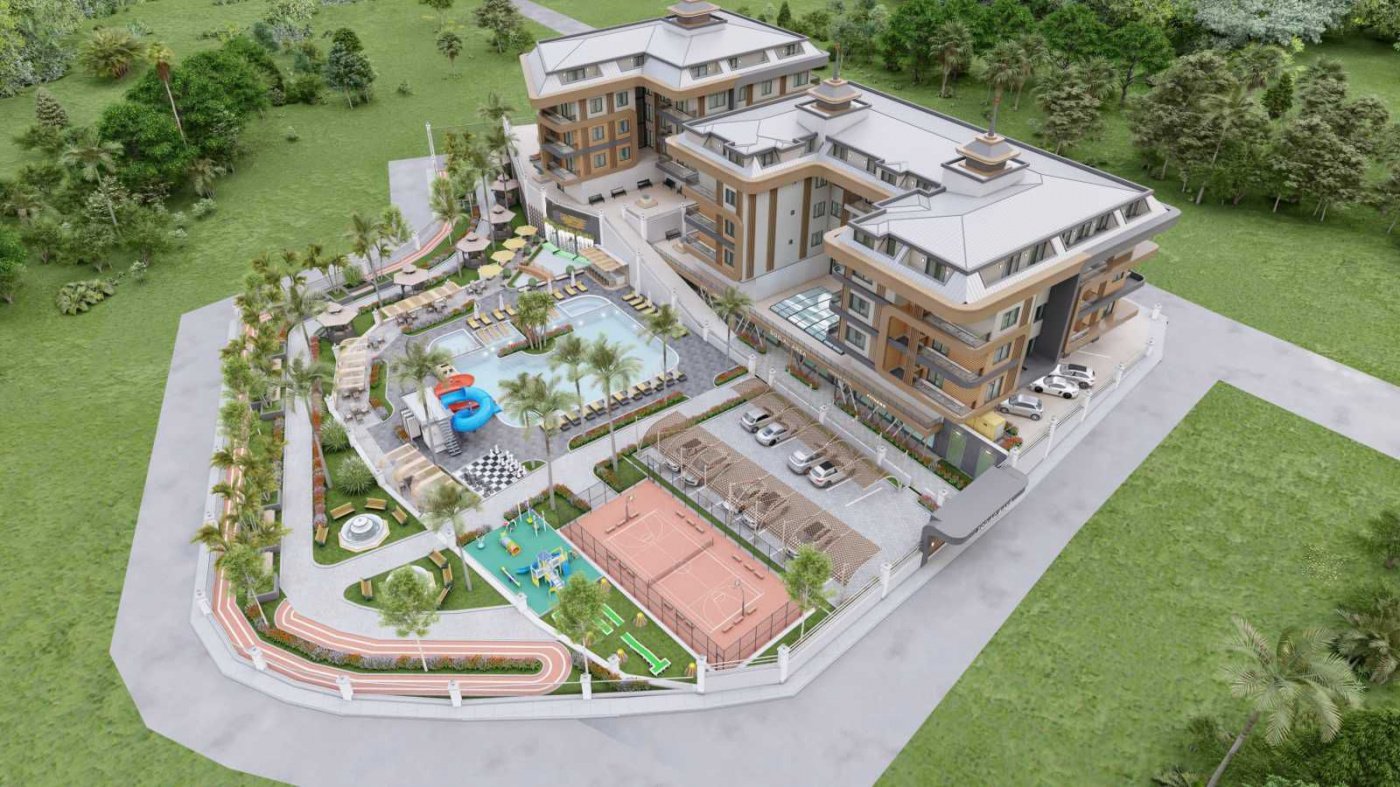 Apartamento de 1+1 en Oba, Turkey No. 4829