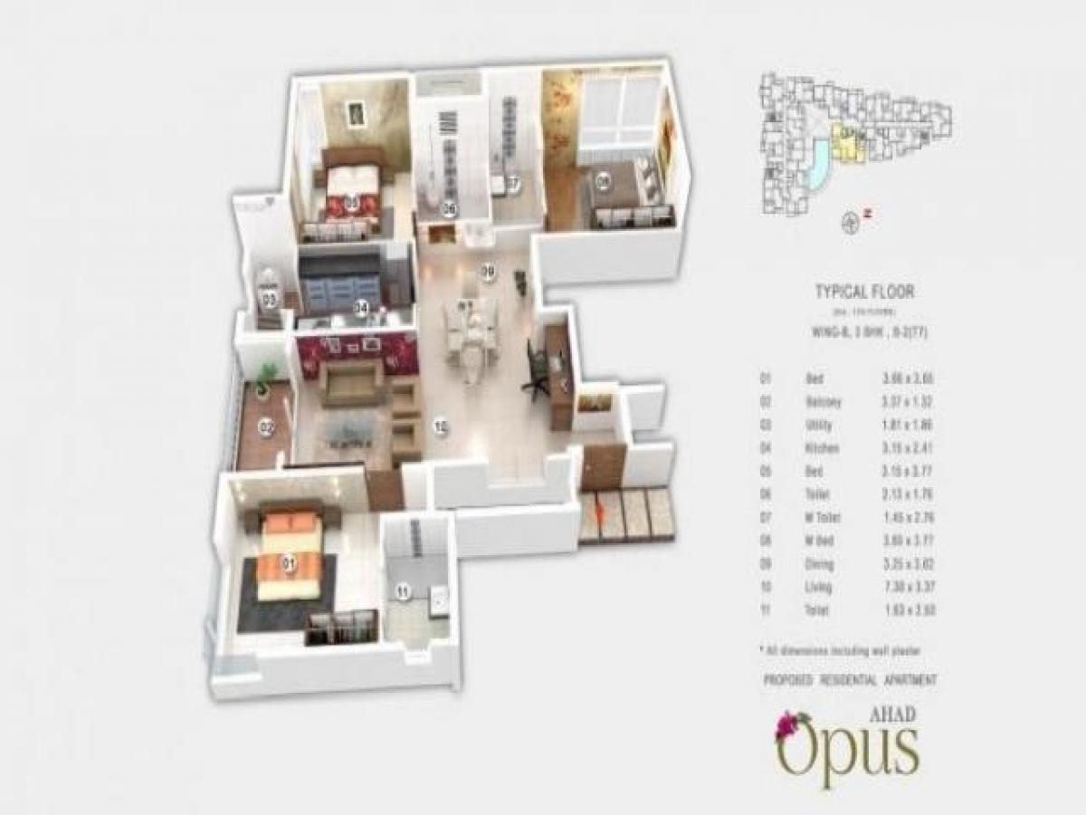 3 bedrooms House in Bangalore, India No. 52853