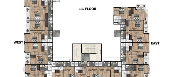 3 rooms Penthouse in Mahmutlar, Turkey No. 18042 4