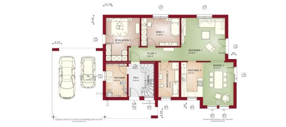 4 غرف نوم تاون هاوس في Bad Kreuznach, Germany رقم 237208 13