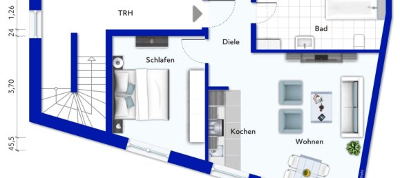 1 chambre Appartement à Aachen, Germany No. 223583 13