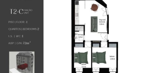 2 bedrooms Apartment in Lisbon, Portugal No. 120074 16