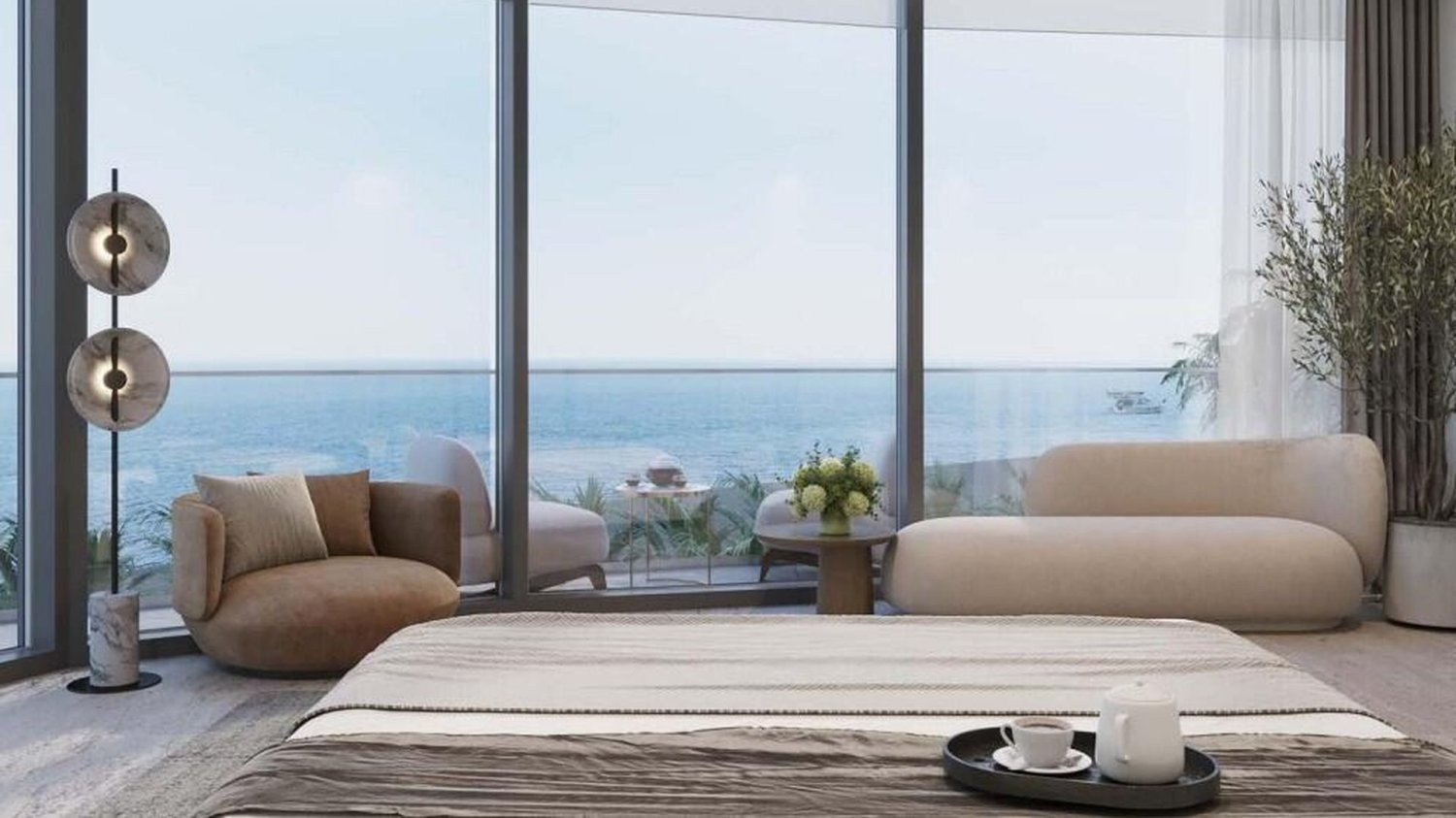 Duplex T2 em THE BEACH HOUSE, Al Marjan Island, UAE N.º 64162